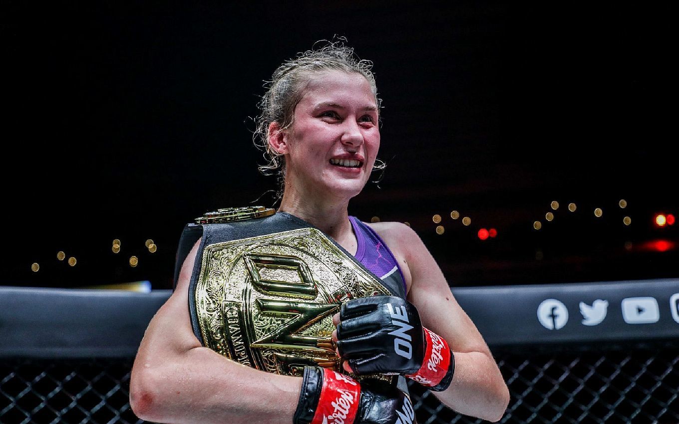 This 17-year-old girl is a phenomenon. Meet the ONE FC Muay Thai champion Smilla Sundell