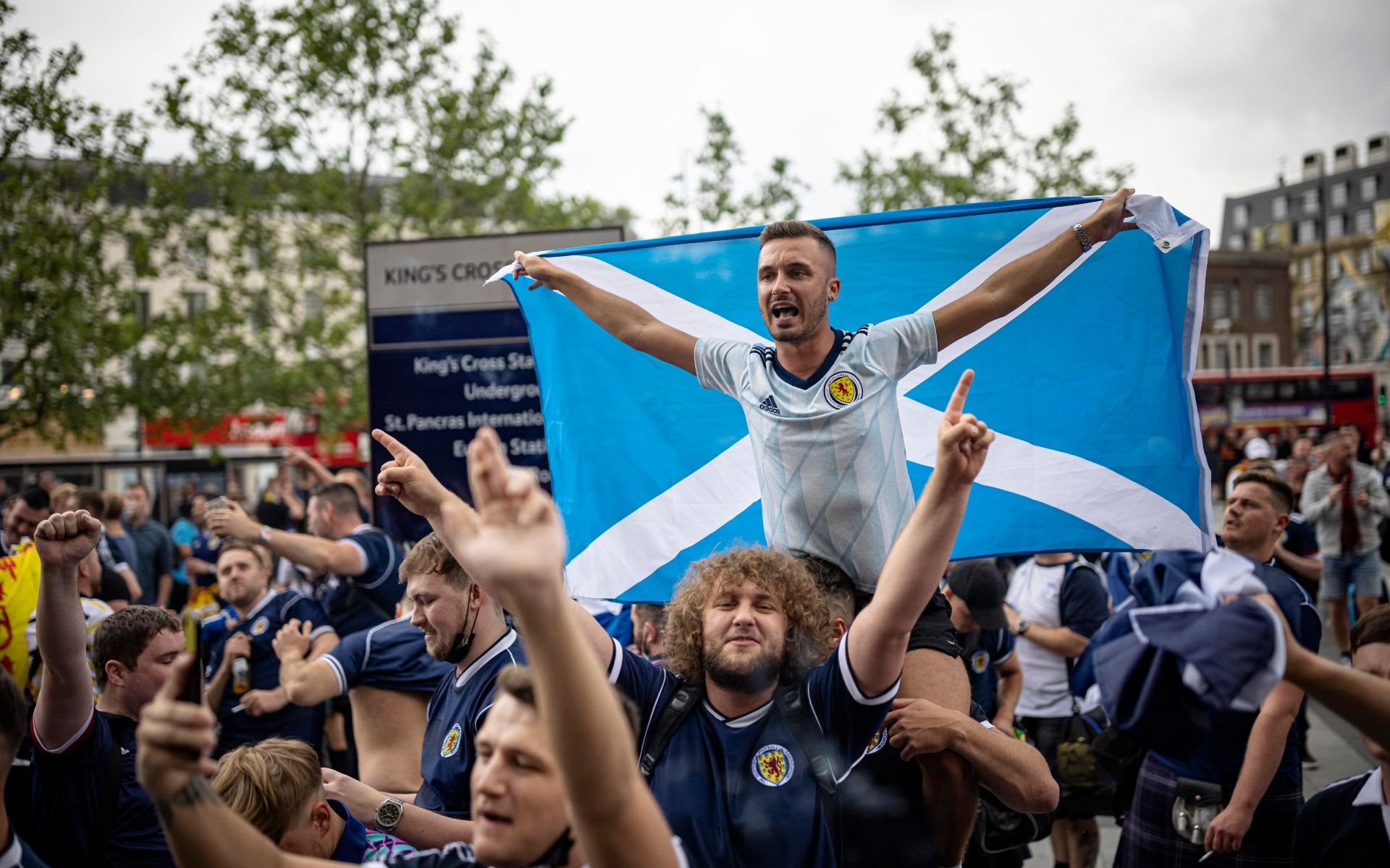 Scotland Fan To Walk From Glasgow To Munich For Euro 2024