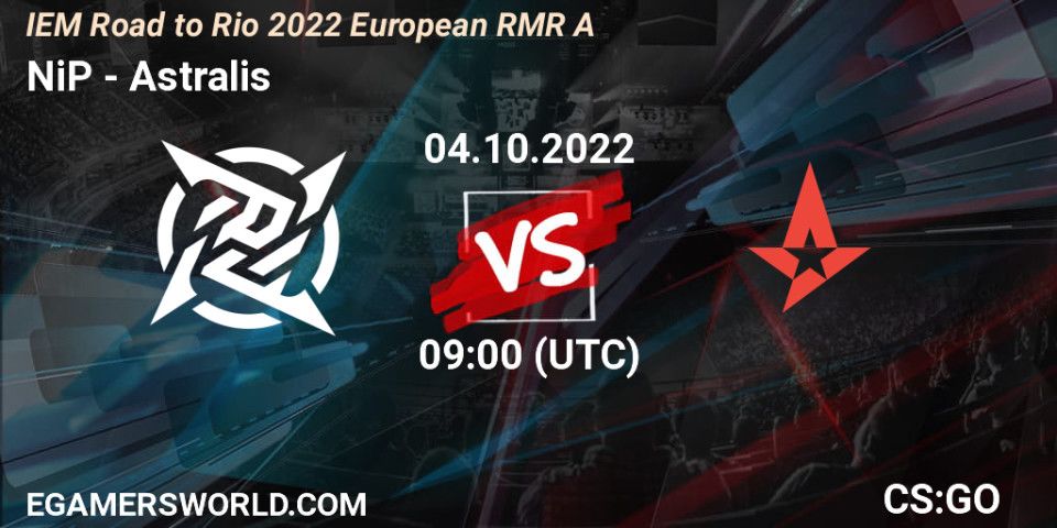 Astralis lost to NiP in RMR's opening match for IEM Rio Major 2022