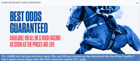 Coral Best Odds Guaranteed Offer