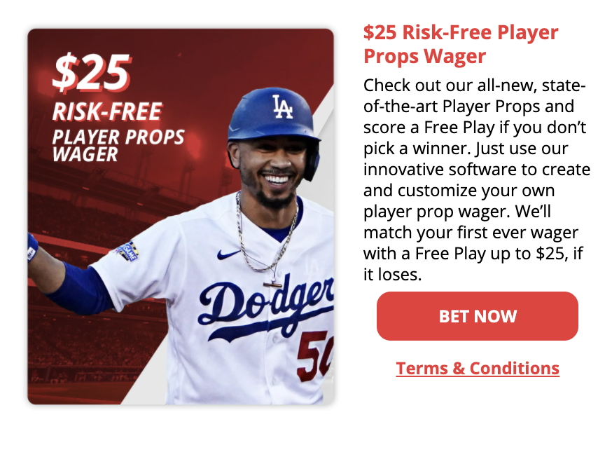 $25 Risk-Free Player Props Wager