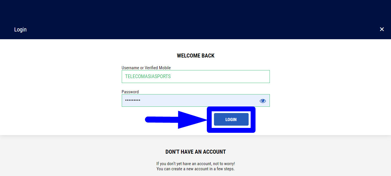 Login And Access Your Account