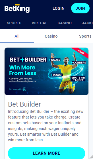 Betking Promotions Page Image