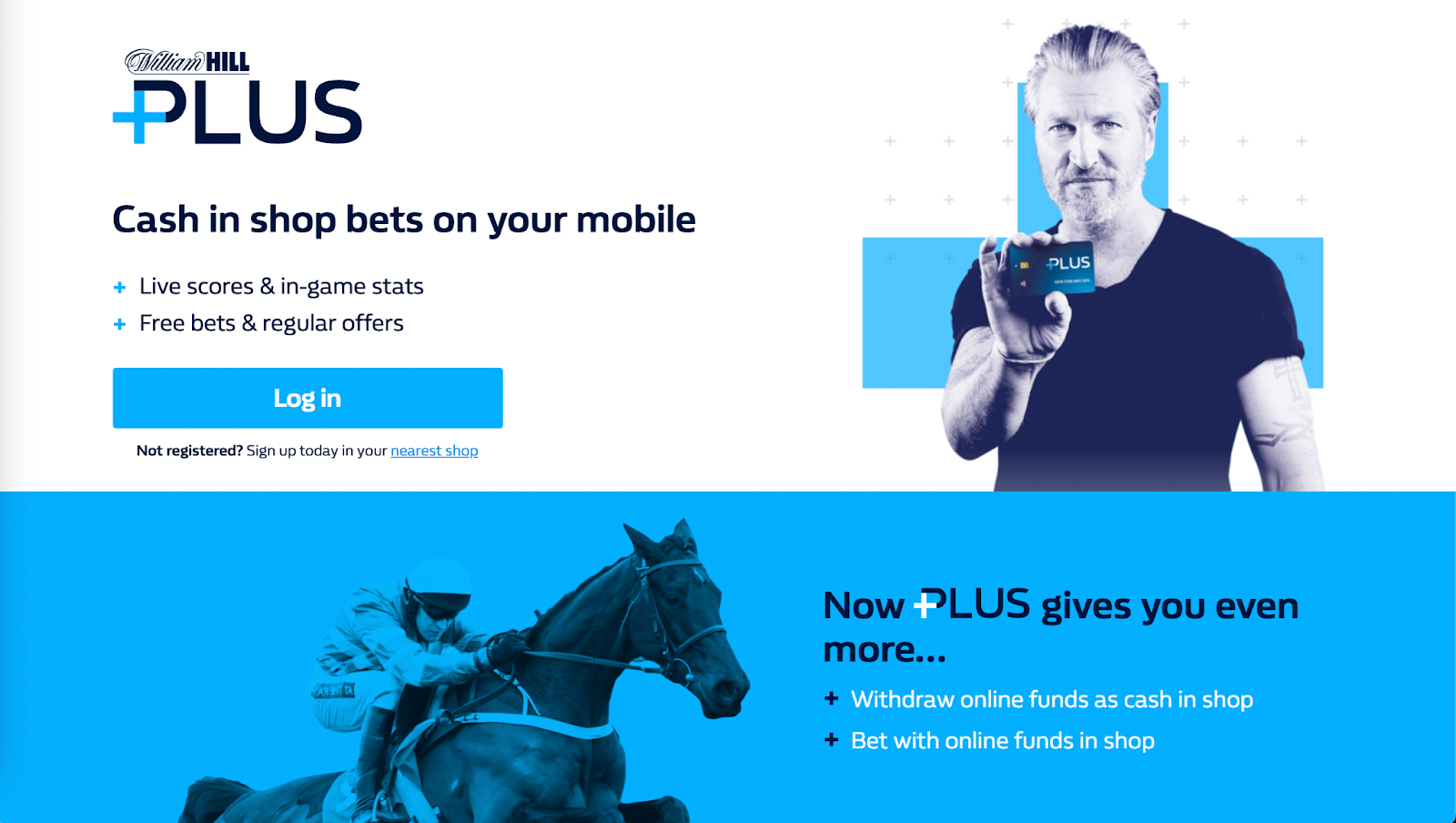 William Hill Plus Betting Live, App, Bonuses