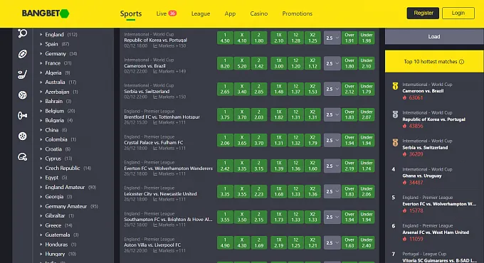 Click the REGISTER icon