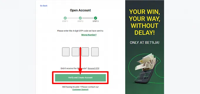 Complete the Procedure