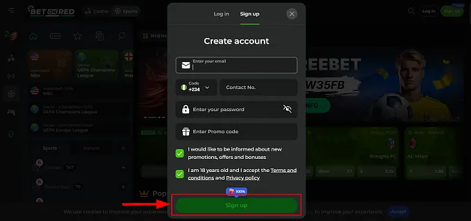 Create Account