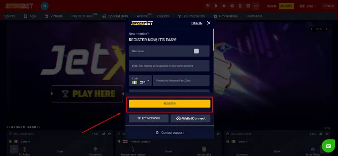 Complete Registration