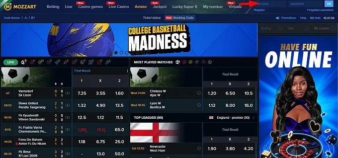 Visit Mozzartbet Site