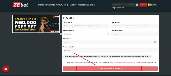 Complete Registration