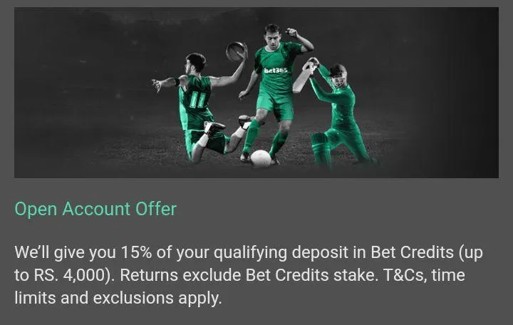 Welcome bonus for registering yourself on Bet365 Nigeria Mobile App