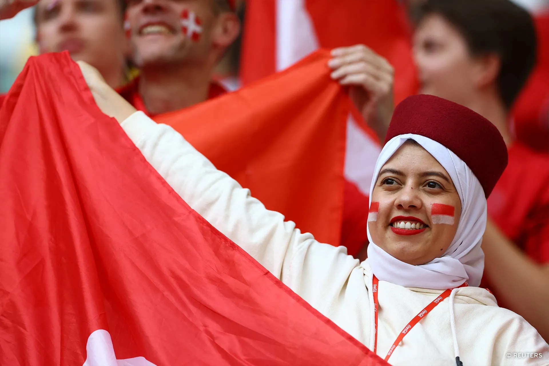 The Carthage Eagles' fans