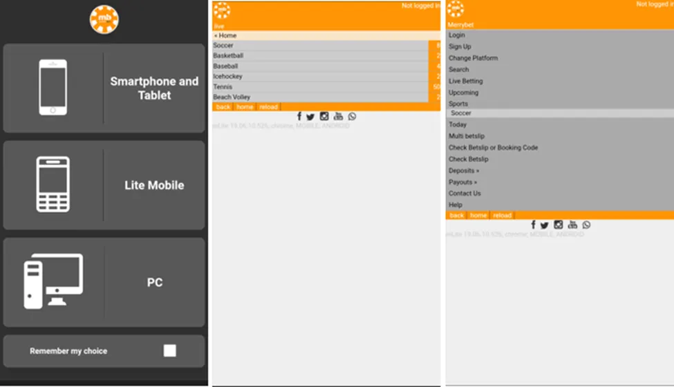 How to Access Merrybet Old Mobile App Nigeria