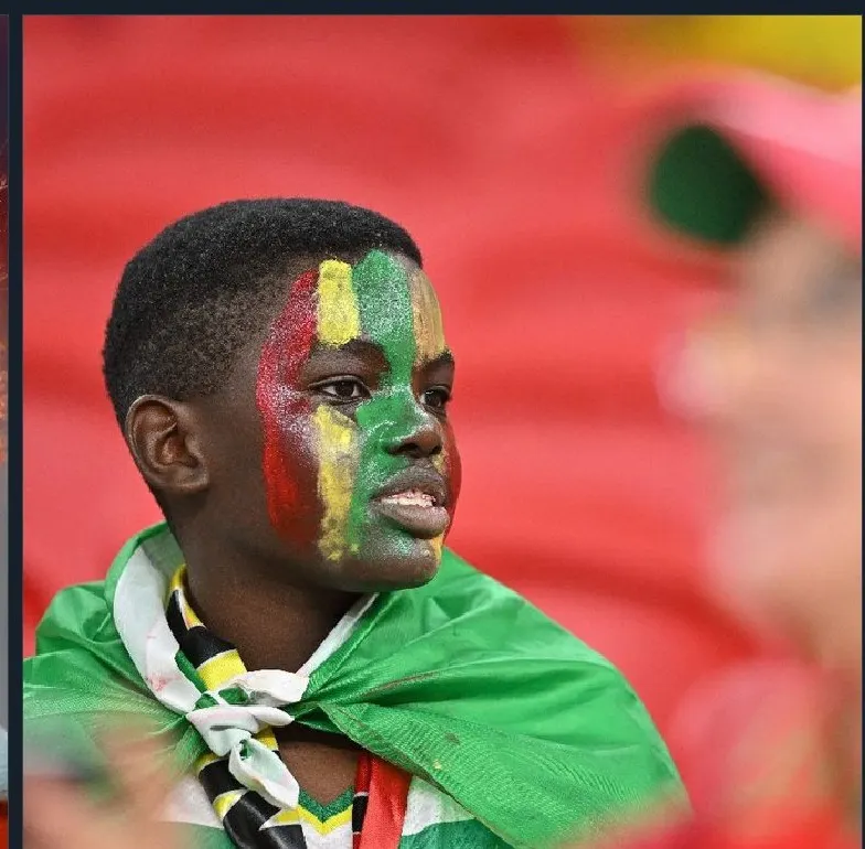 The Senegalese fans