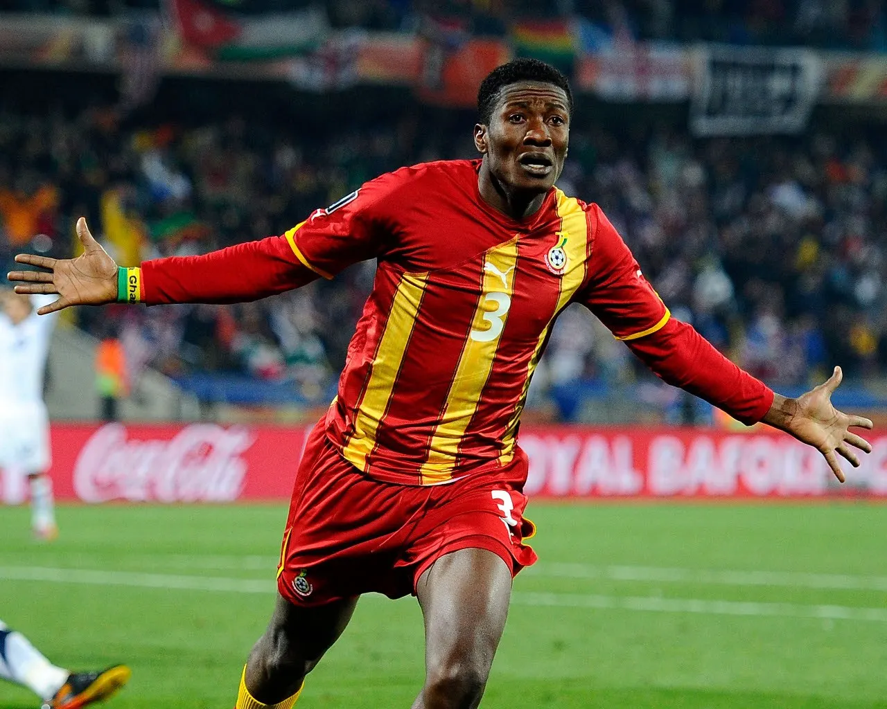 Asamoah Gynag at the 2010 World Cup