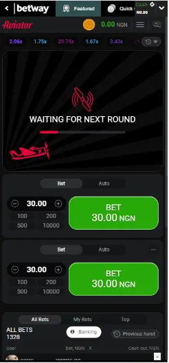 Betway Android app image