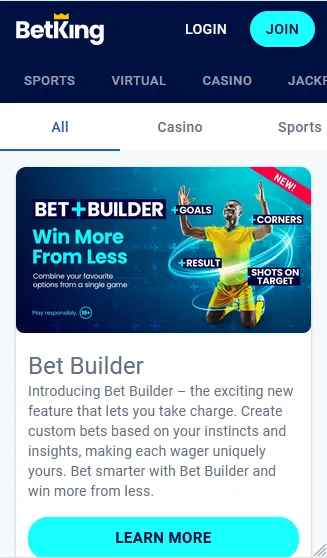 Betking Promotions Page Image