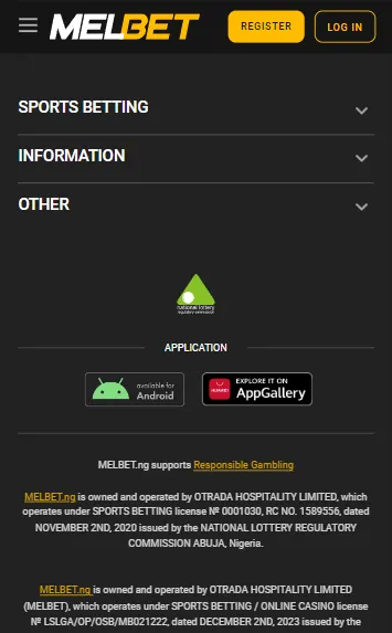 Melbet Android Mobile App image