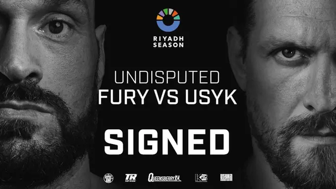 Usyk And Fury Sign Contract To Fight In Saudi Arabia