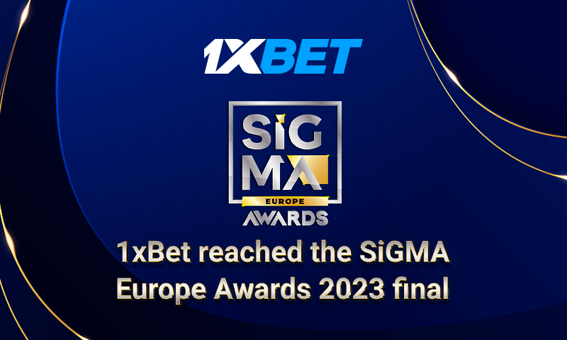 1xBet Sets Sights on SiGMA Europe Awards 2023: Aiming for Industry Recognition