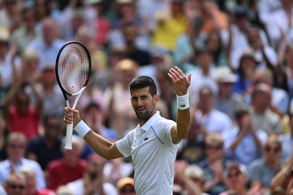 Wimbledon 2022 Match Result: Novak Djokovic vs Jannik Sinner: Novak wins(5-7, 2-6, 6-3, 6-2, 6-2)