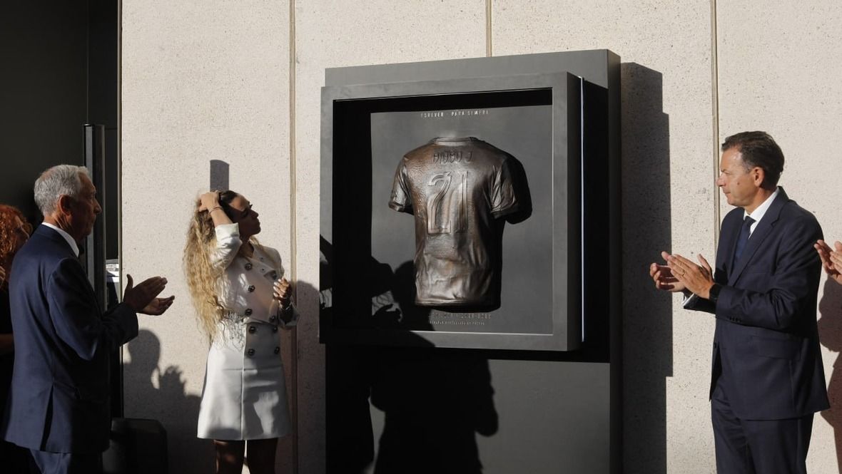 Portugal National Team Unveils Memorial for Late Diogo Jota