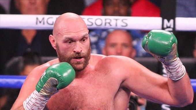 Fury names the fight that inspired him to box
