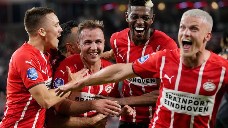 PSV beat Arsenal dry in the 5th round of the Europa League group stage