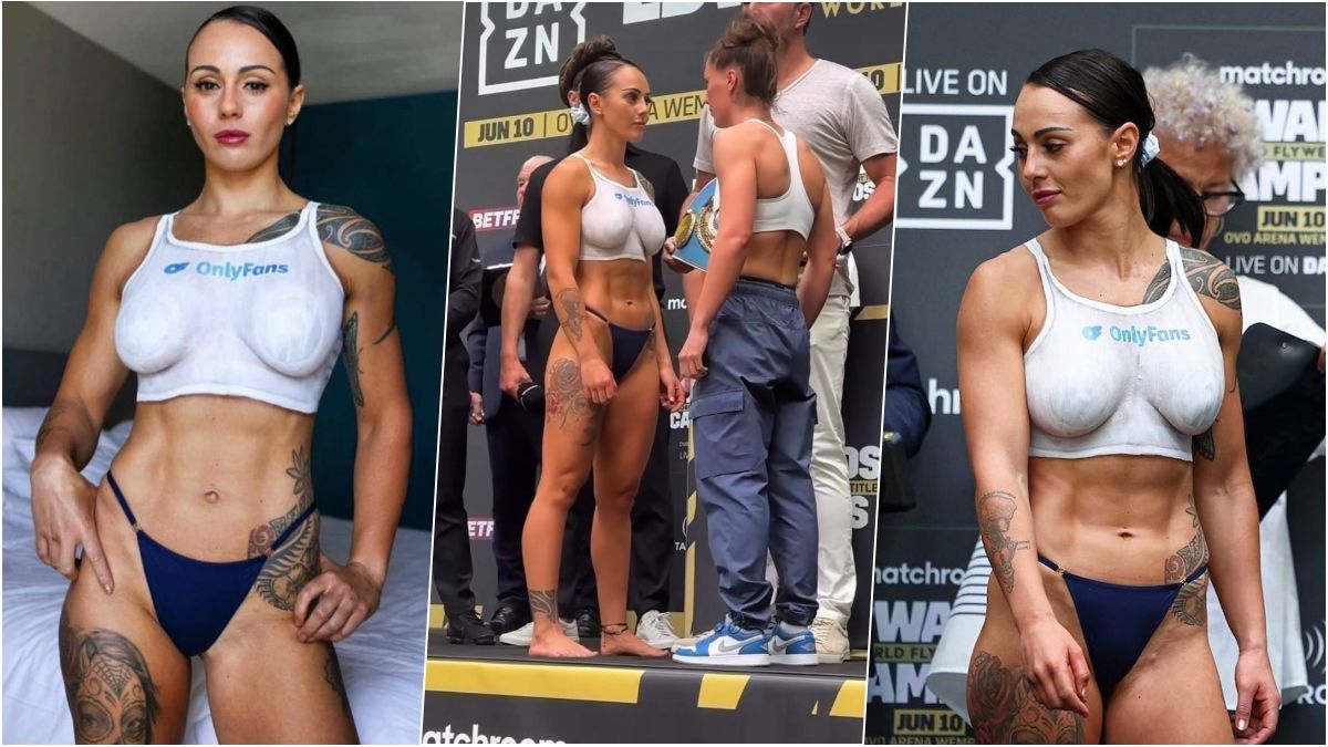 Former IBF Champion Johnson, Who Showed Up Topless at Weigh-In, Shows Hot Beach Selfie