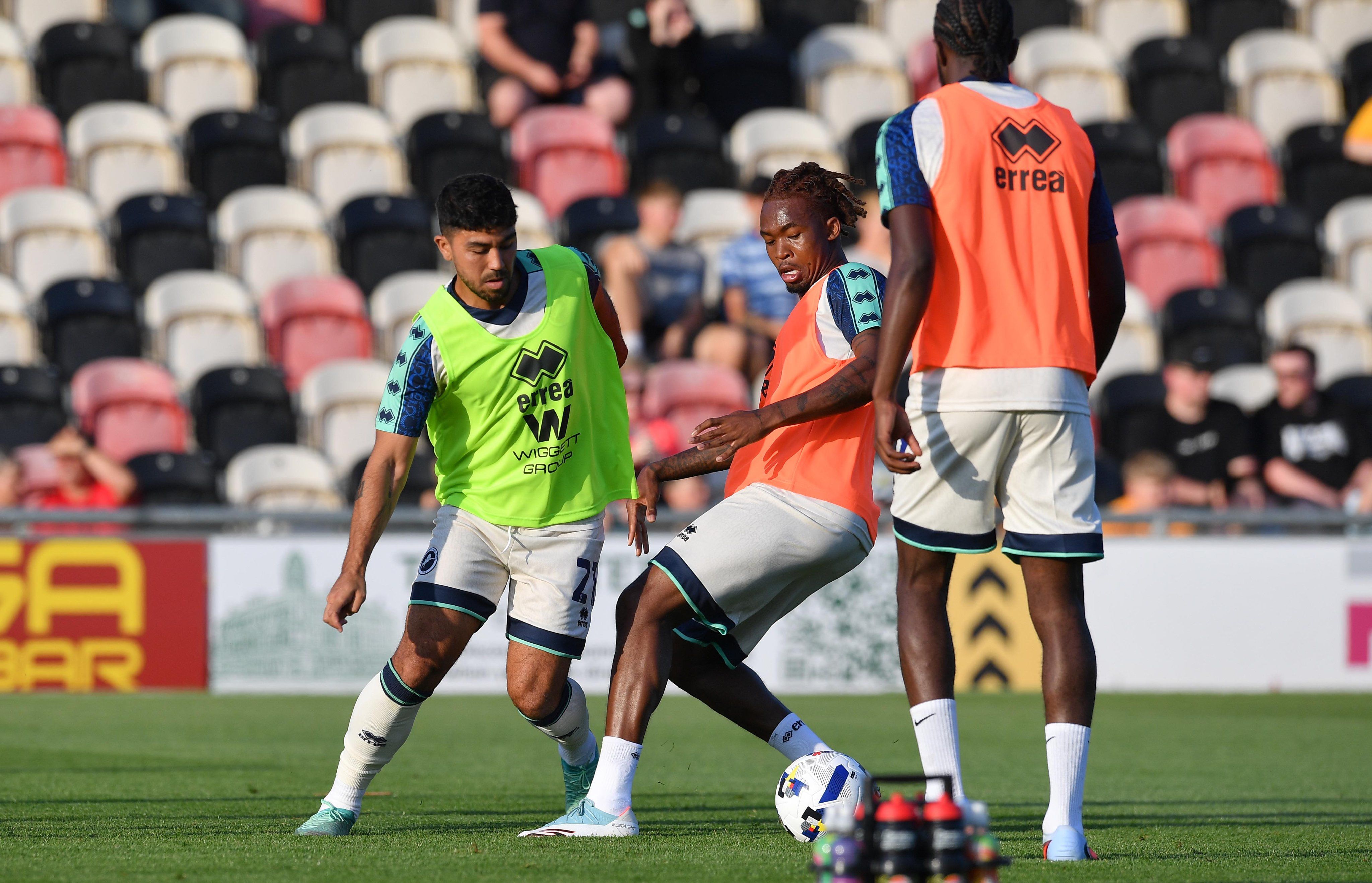 Millwall vs Middlesbrough match graphic