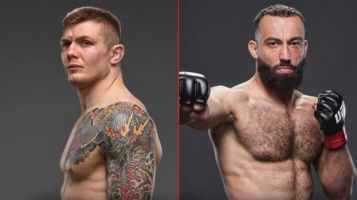 Dolidze and Vettori fight officially announced at UFC 286