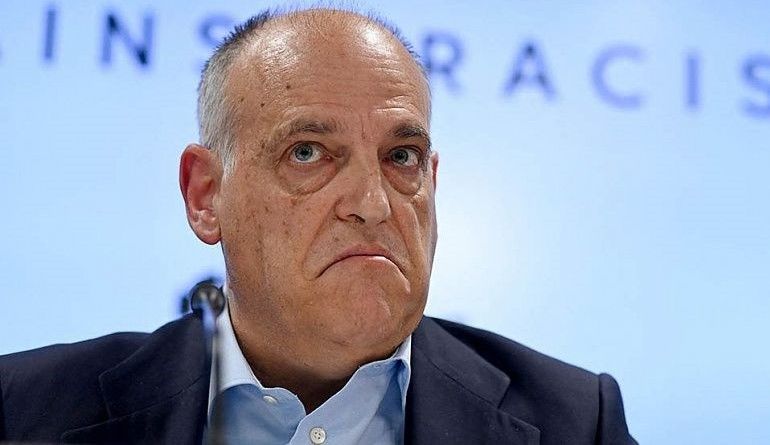 El presidente de LaLiga, Javier Tebas, dimitirá si el proyecto de la Superliga se materializa 