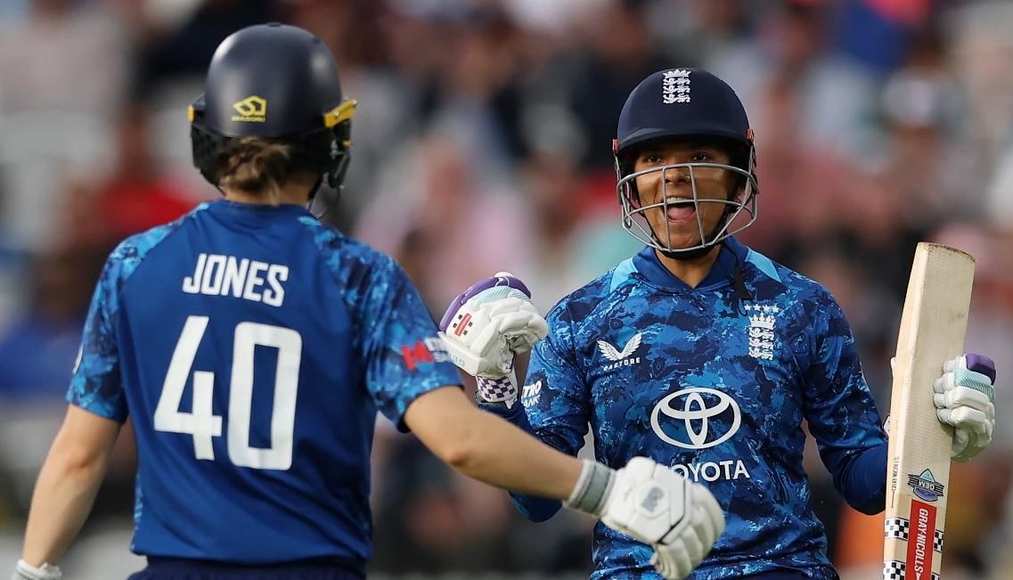 India Women Falter with the Bat as England Level ODI Series in Rain-Hit Clash