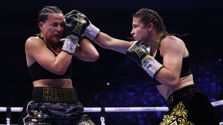 Katie Taylor Defeats Chantelle Cameron To Become Undisputed Light-Welterweight Champion