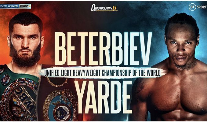 Beterbiev and Yarde had their staredown