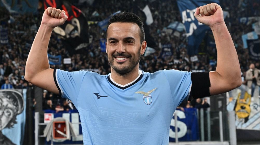 Lazio Extend Contract with 37-Year-Old Striker Pedro