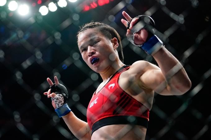 Zhang speaks out about winning the UFC title