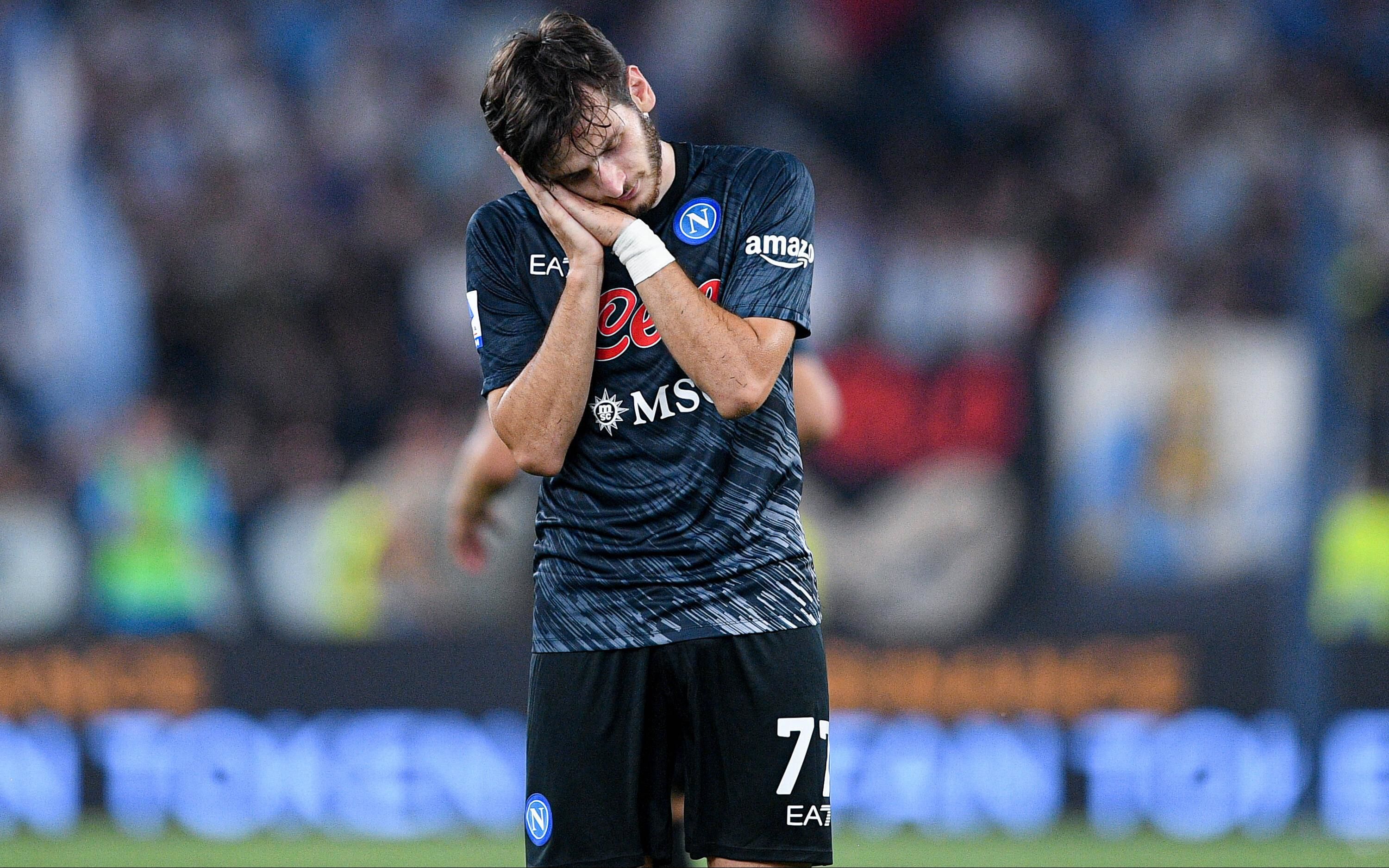 Kvaratskhelia will miss Napoli's match against Atalanta due to injury