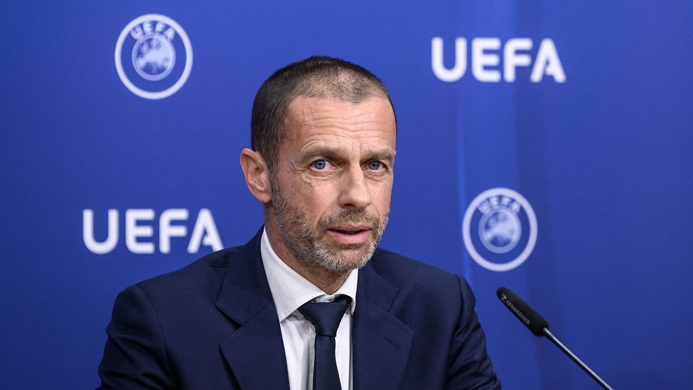 Aleksander Ceferin fue reelegido como presidente de la UEFA: &quot;La Superliga es un lobo disfrazado de abuela&quot;