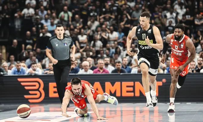 Partizan vs estrella roja baloncesto