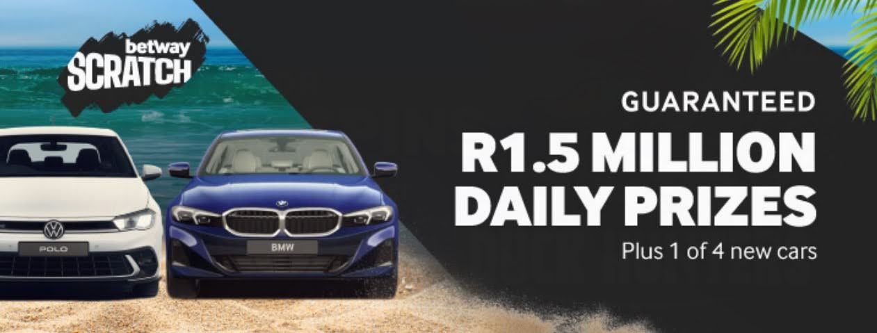 Betway Scratch R1.5 Million Daily Prizes