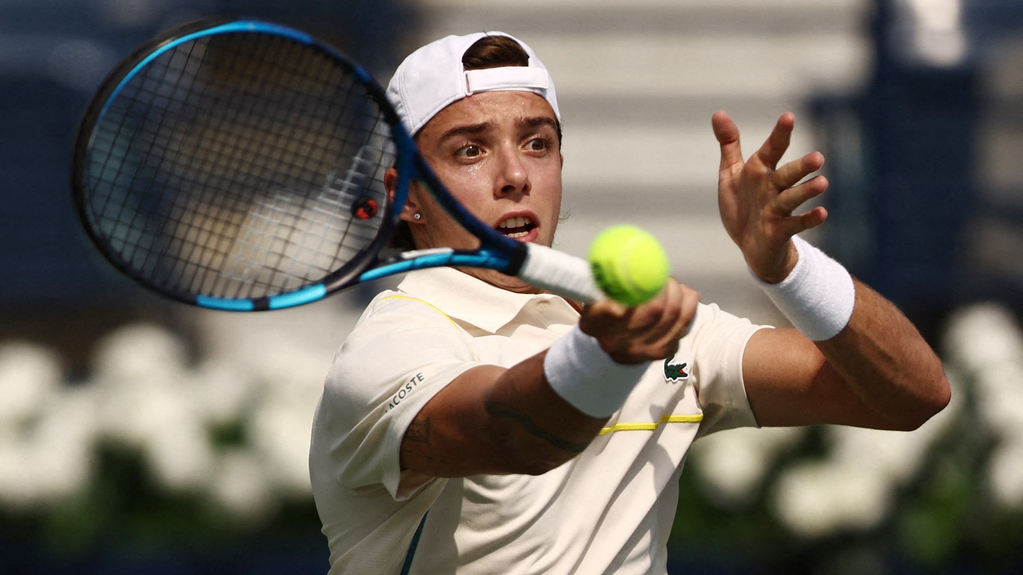 El tenista francés Cazaux se desploma en Miami por agotamiento y exceso de calor