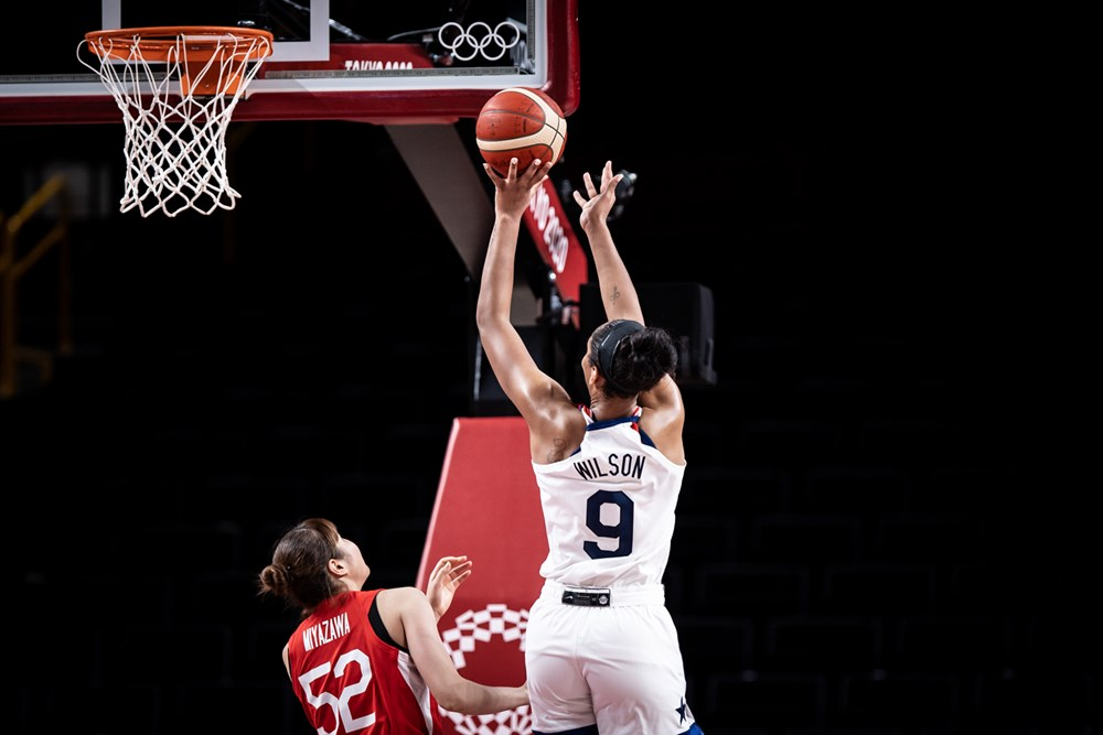 A'Ja Wilson leads USA to victory in women's basketball