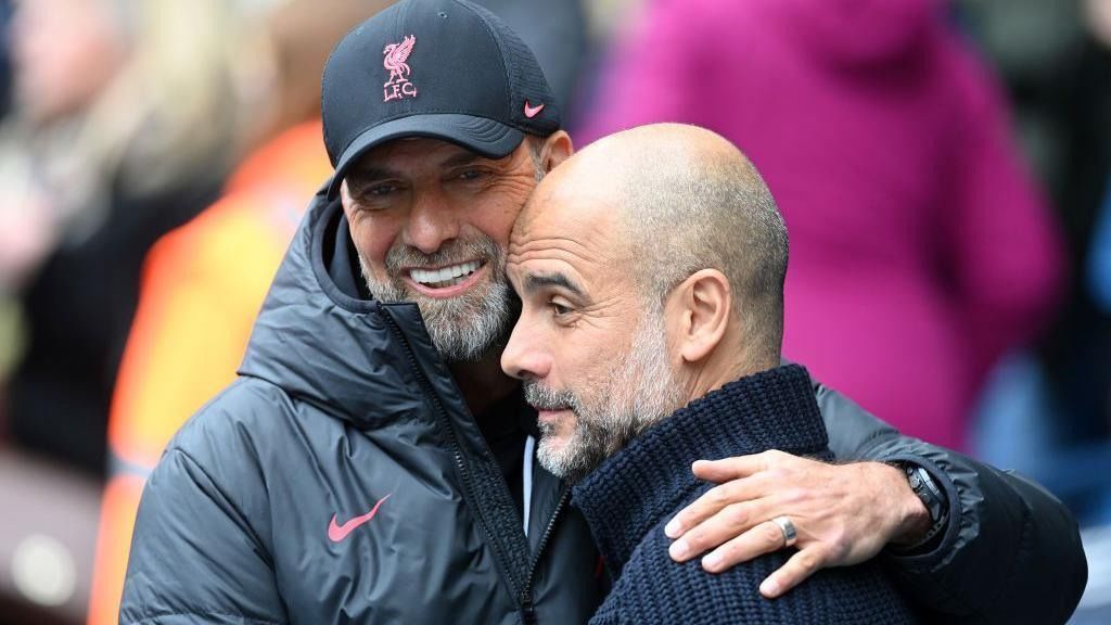Guardiola Says He Misses Former Liverpool Manager Klopp