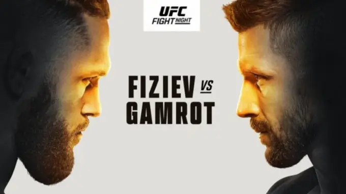 UFC Fight Night 228 Card: Fight Schedule