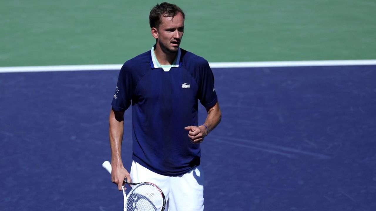 El ruso Daniil Medvedev se consagró como uno de los 4 mejores en Indian Wells