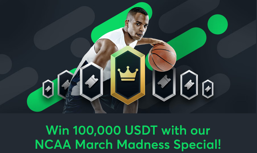 Sportsbet.io NCAA March Madness Bonus up to 100,000 USDT