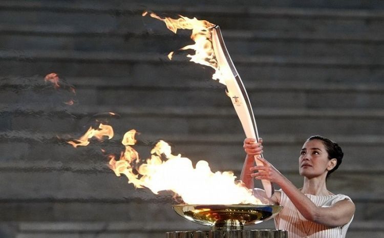 Italy Receives Olympic Flame in Athens for the 2026 Winter Games