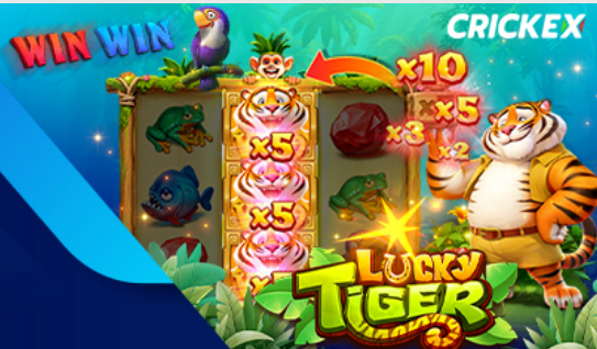 Crickex Lucky Tiger Bonus - Deposit & Grab 20 Free Spins!