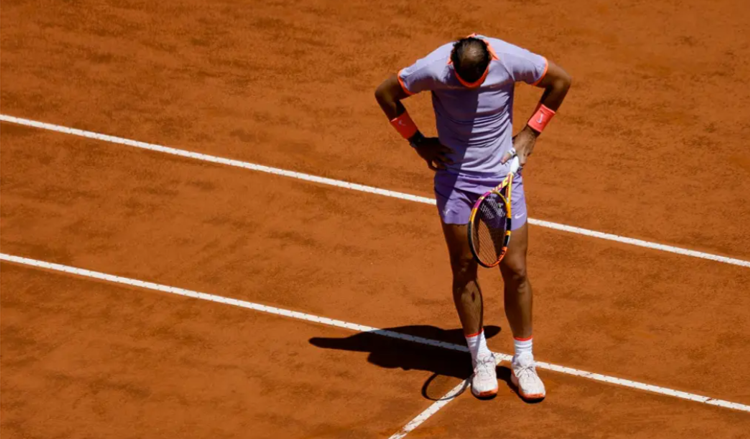 Rafael Nadal se despidió de Roma, y duda sobre su participación en Roland Garros